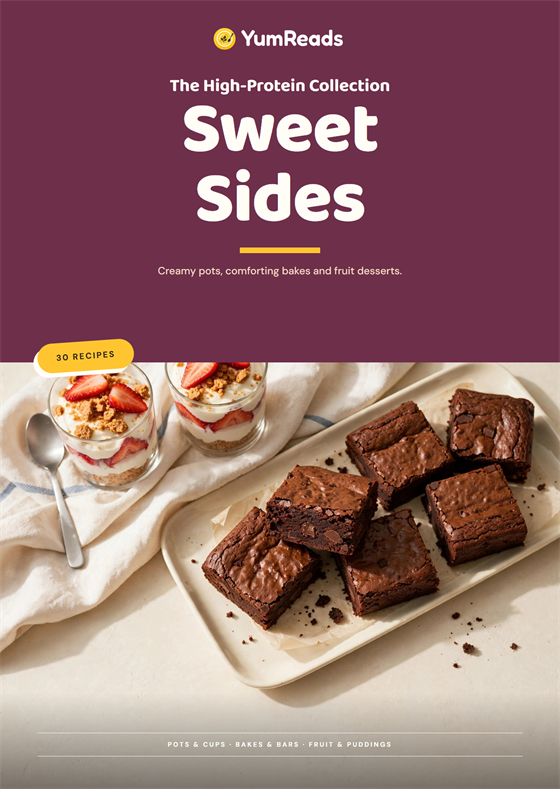 Sweet Sides cookbook cover — Creamy pots, comforting bakes and fruit desserts